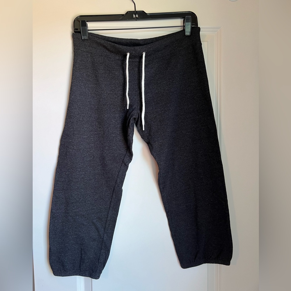 Monrow knit capri sweats